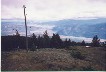 view of the valley